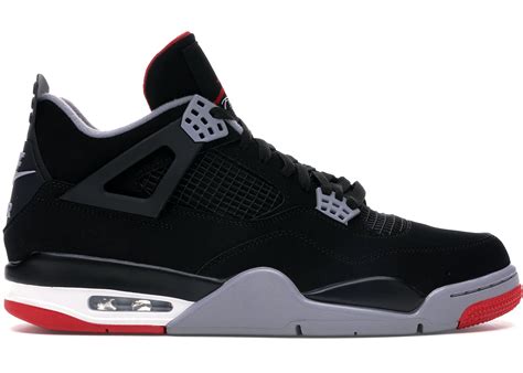 jordan 4 retro bred stockx